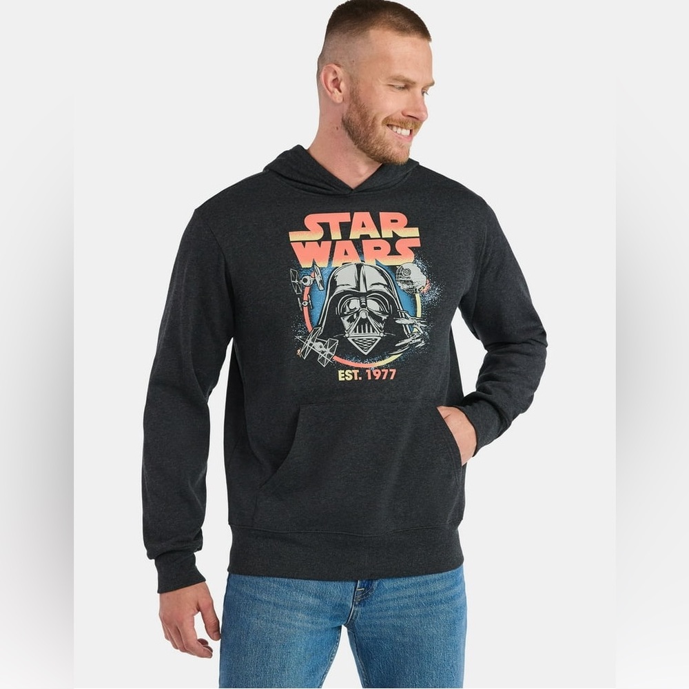 Star Wars 1977 Disney Hoodie Men's Women’s Kids Black Hoodie Sweatshirt XL XXL - Picture 5 of 8